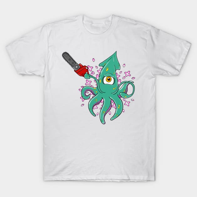 Squidzilla T-Shirt by ACDesigns